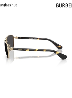 BURBERRY男款长方形太阳镜