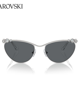 施华洛世奇防晒猫眼女性太阳镜