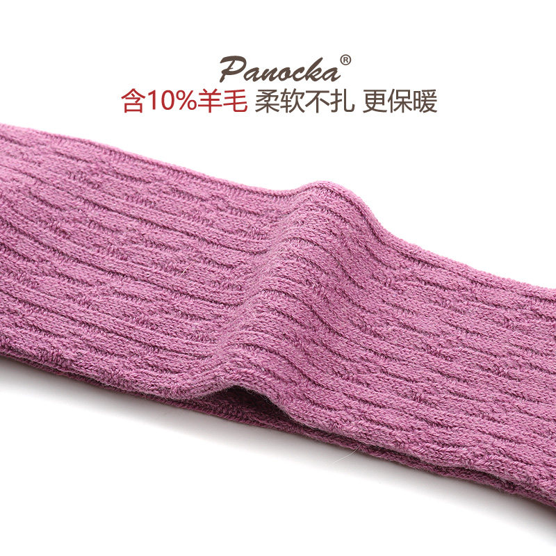 panocka秋冬婴儿女宝宝打底连裤袜 panocka儿童袜子(0-16岁)
