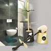 Soft brush leaf handle is durable, easy to clean and drainable