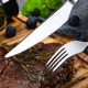 Tularang 304 stainless steel two-piece set of steak knife