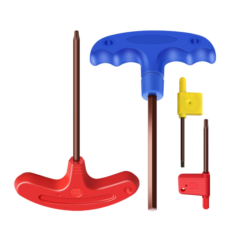 数控刀杆螺丝扳手T型梅花扳手T6-T30 H2H6刀盘刀柄内六角旗型扳手 - 图3