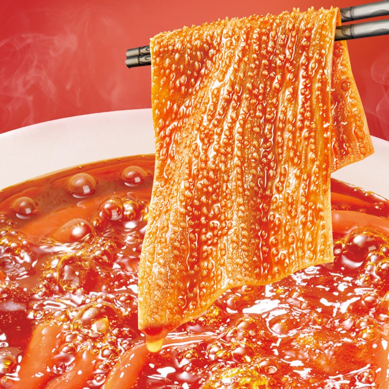 贤哥魔芋素毛肚30包辣味素毛肚解馋零食休闲零食办公