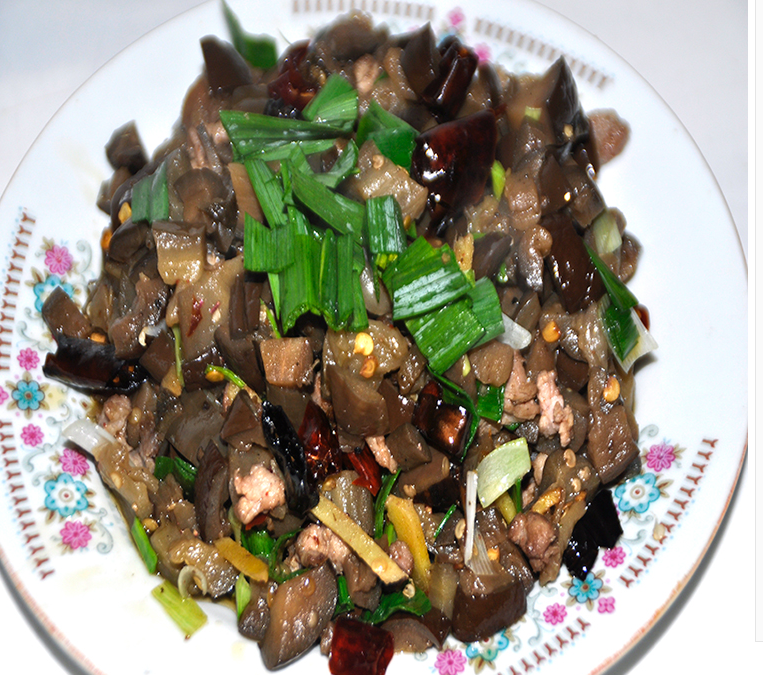 贵州特产酸茄子遵义坛子菜开胃菜农家特色调味品孕妇菜约1斤散装