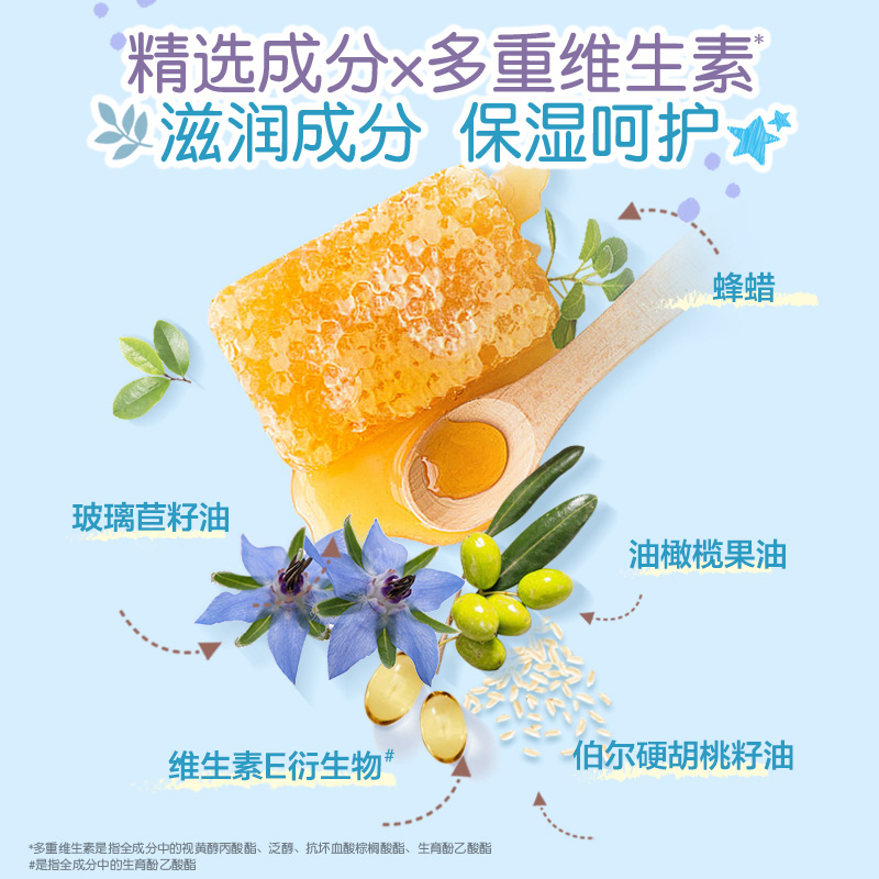 曼秀雷敦儿童迪士尼润唇膏小女孩男童宝宝专用可爱官方旗舰店正品