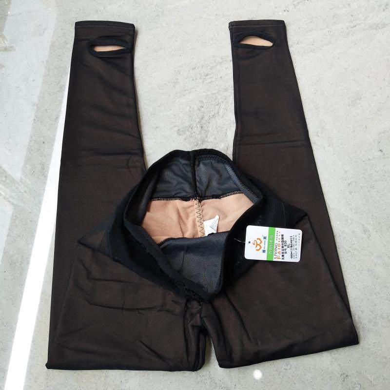 高腰网纱女打底裤秋薄款加绒踩脚双层假透肉防勾外穿正品维宾630,淘宝优惠券,粉丝福利购,淘宝优惠卷