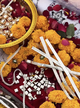 泰国佛牌 千随百顺符管 阿赞明派系阿赞丹力作吊坠手链