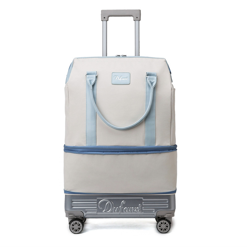 多功能行李袋万向轮旅行包可折叠行李箱轻便拉杆包大容量待产包潮,淘宝优惠券,粉丝福利购,淘宝优惠卷