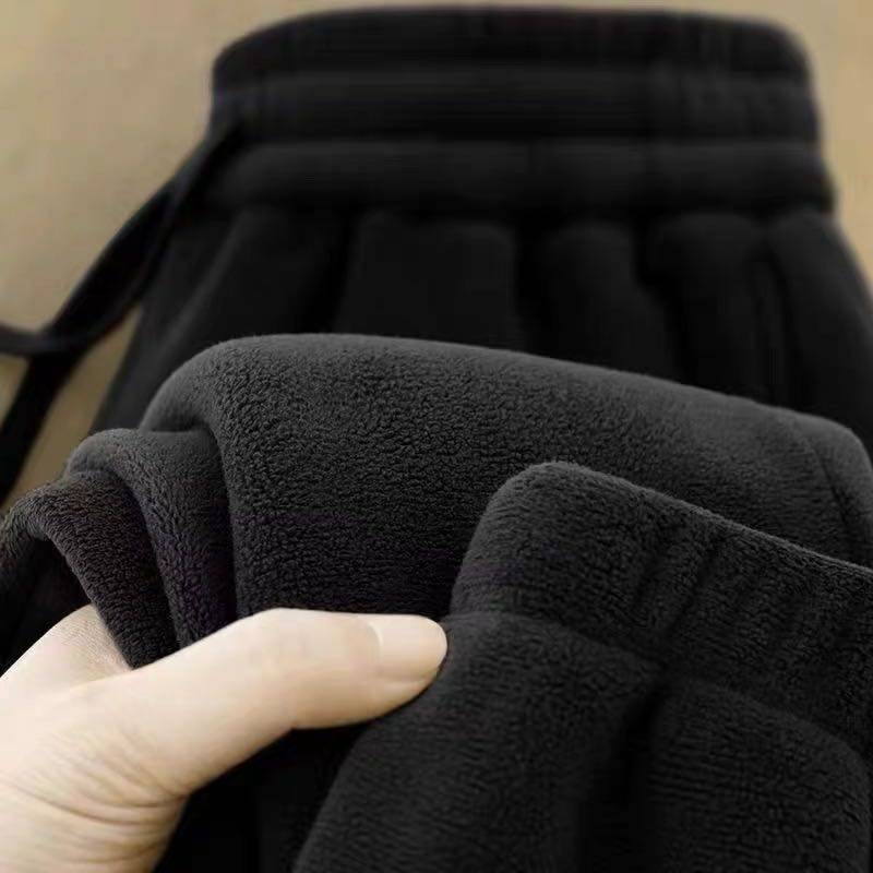 秋冬季加绒加厚裤子女款双面绒休闲加绒裤百搭束脚卫裤运动休闲裤,淘宝优惠券,粉丝福利购,淘宝优惠卷