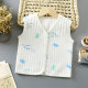 Pure cotton spring, autumn and winter warm quilted baby vest