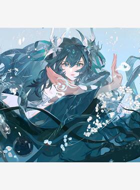 阴阳师高清墙贴鬼童丸八