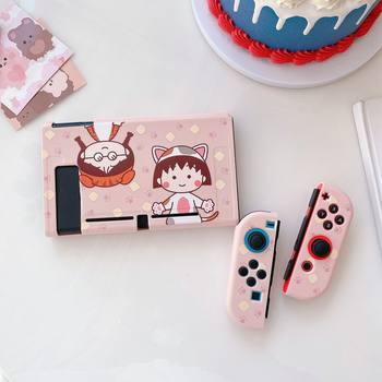 Nintendo Switch OLED Cartoon Pink Strawberry Bear Protective Case Stellar TPU Protective Case