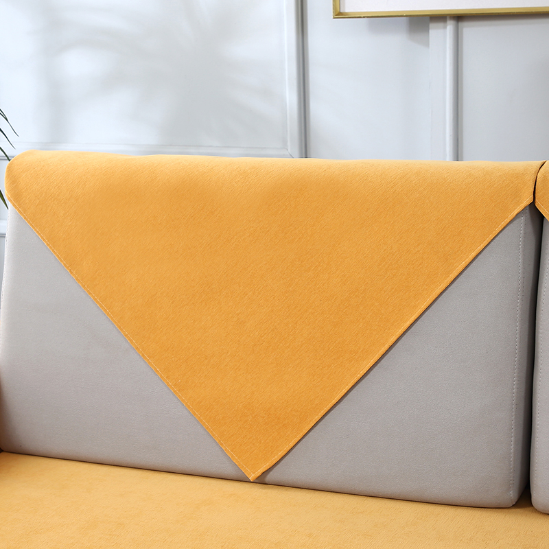 雪尼尔轻奢沙发垫四季通用纯色防滑坐垫套罩巾防猫抓沙发盖布巾,淘宝优惠券,粉丝福利购,淘宝优惠卷