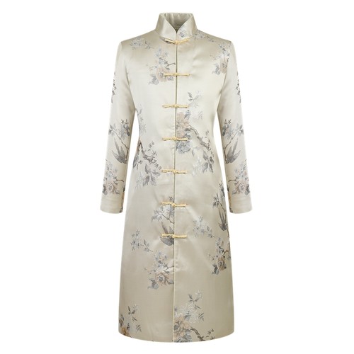 寿衣女全套  现代年轻女送老衣 全棉旗袍开衫高档纯棉寿服装 天玺 - 图3