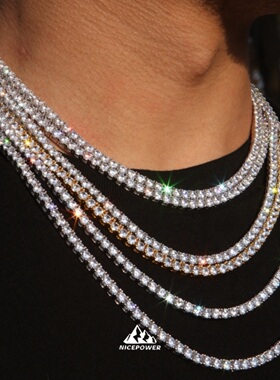 NICEPOWER高质量潘玮柏钻石链