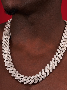 nicepower19mm三排满钻古巴链