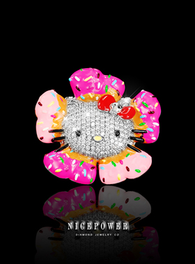 欧美嘻哈项链NICEPOWER