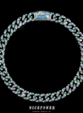 古巴链NICEPOWER彩色渐变