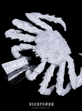 台湾吊坠帝王S925男女