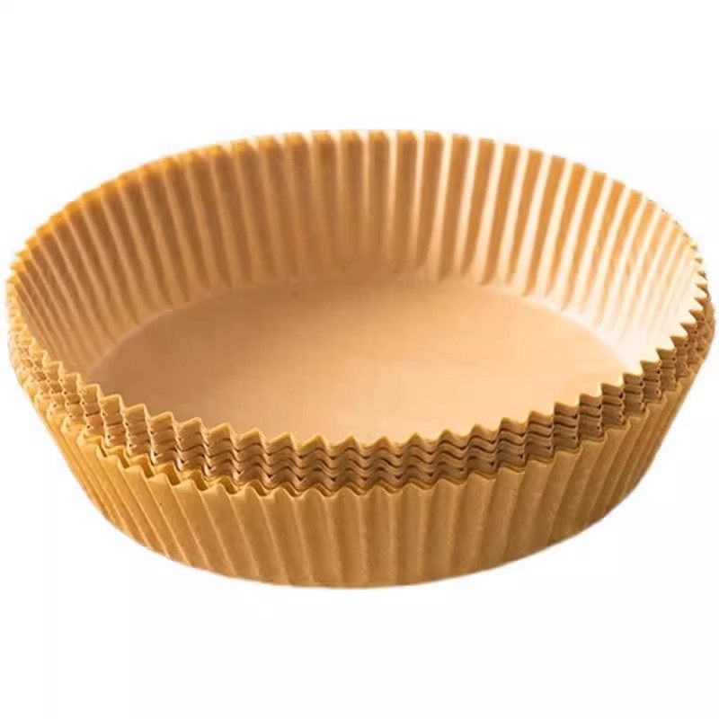 食品级空气炸锅专用纸盘家用耐高温吸油纸垫烤箱烘焙圆形硅油纸碗,淘宝优惠券,粉丝福利购,淘宝优惠卷