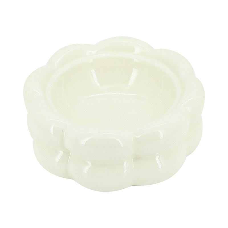 UMI兔兔食盆花朵碗大容量陶瓷ins风兔子碗食盆细腻防割伤食物盆,淘宝优惠券,粉丝福利购,淘宝优惠卷