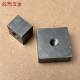 Iron-colored four-square welding nut