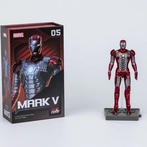 mk5中动钢铁侠1可动手办6玩具浪子战甲7马克43全套漫威复仇者联盟 - 图1