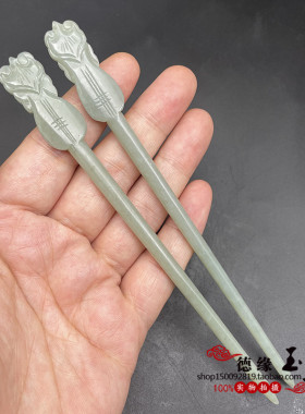 古风汉服发钗配饰拍摄道具玉簪子