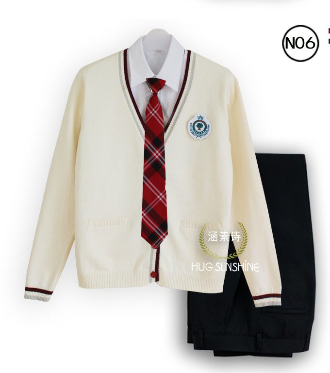 包邮校服套装英伦表演学生班服礼服秋冬男外套JK毛衣动漫日韩制服 - 图0