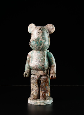 暴力熊摆件样板间摆件天然动漫