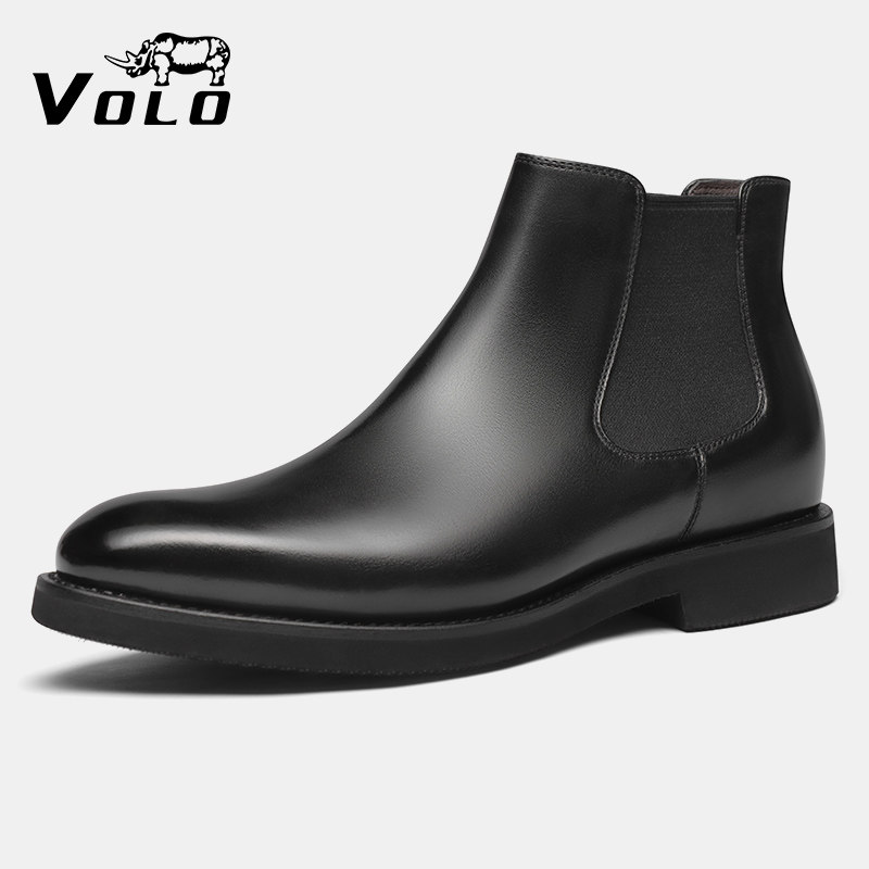 These boots are really top-notch! VOLO Rhino leather Chelsea boots