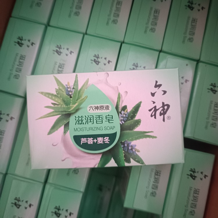 【多品种】六神香皂绿茶冰片清凉冰爽芦荟滋润金盏菊108g清洁