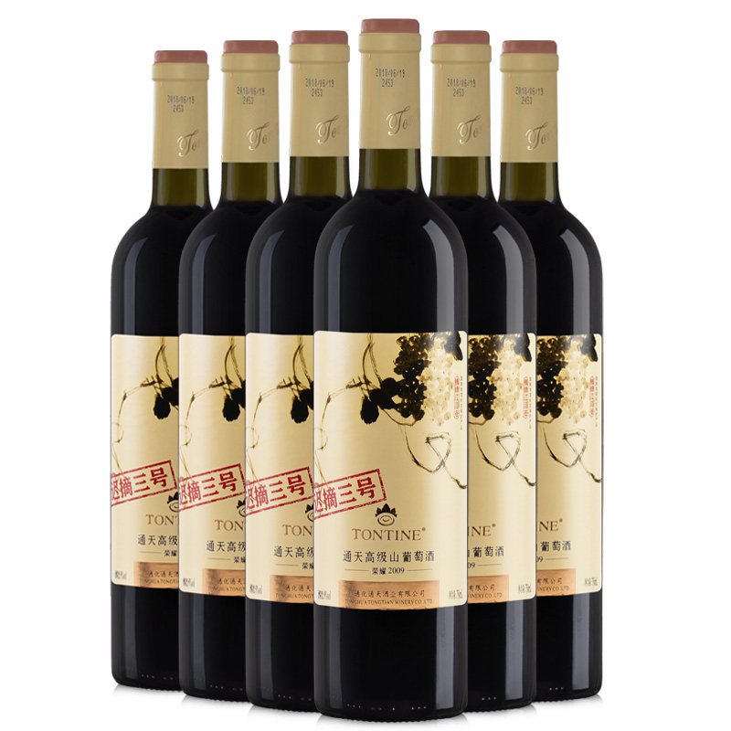 通天整箱迟摘三号通化甜型女甜红酒 通天锦业甜型葡萄酒（含贵腐/冰酒）