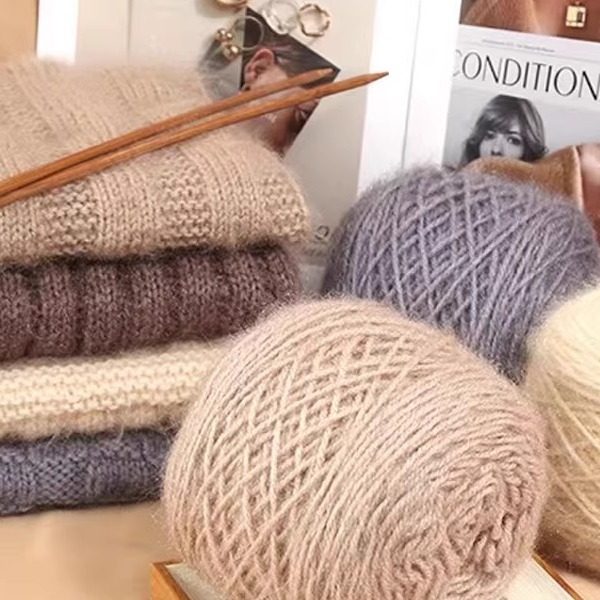 大分量松鼠绒毛线3两大团中粗毛线团手工编织帽子外套围巾线亮丝,淘宝优惠券,粉丝福利购,淘宝优惠卷