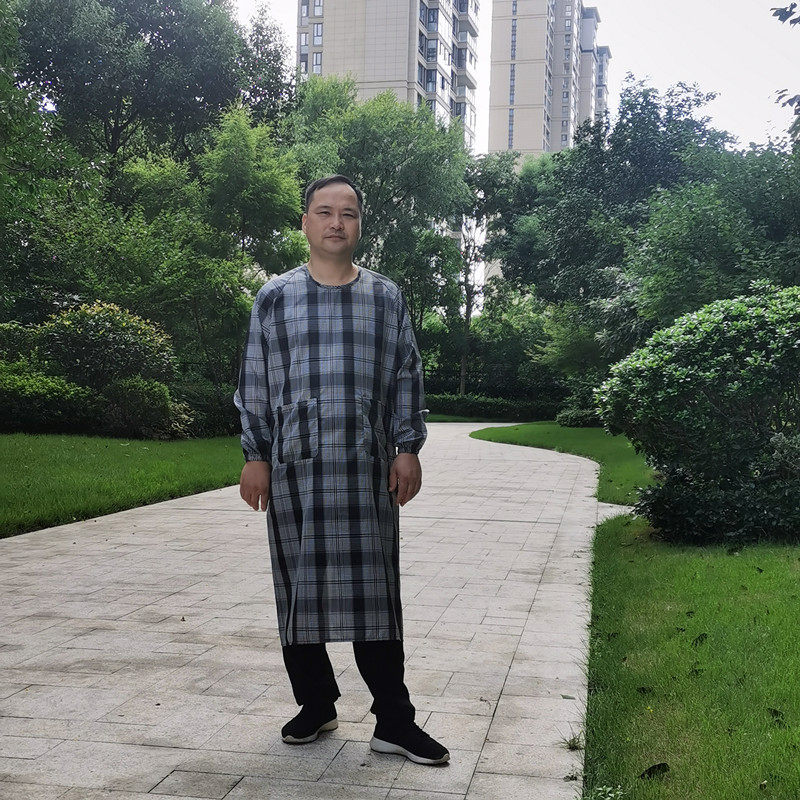 成人男女加长款长袖围裙防毛防尘透气反穿罩衣抱猫抱狗宠物工作服,淘宝优惠券,粉丝福利购,淘宝优惠卷