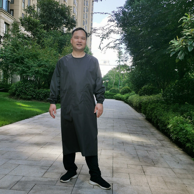 成人男女加长款长袖围裙防毛防尘透气反穿罩衣抱猫抱狗宠物工作服,淘宝优惠券,粉丝福利购,淘宝优惠卷