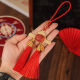 ເພງ brocade handmade tassel pendant ຄໍາ keychain pendant DIY ແສ່ວ tassel pendant ຄໍາບັນຊີລາຍຊື່ຊຸດວັດສະດຸຫົວຂໍ້