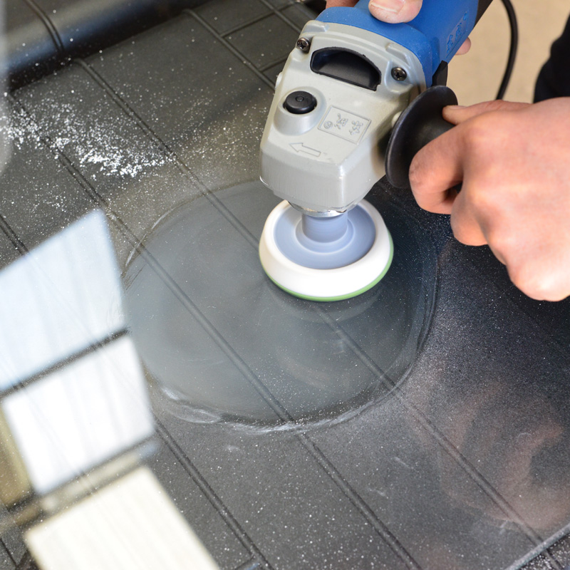 汽车玻璃划痕修复工具刮痕打磨抛光砂纸片砂碟片干磨型研磨片沙纸 - 图0