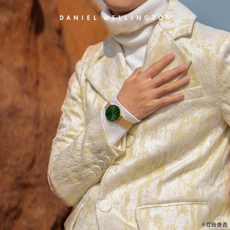dw男顿幻彩36mm简约男石英表流金表 DanielWellington海外欧美腕表