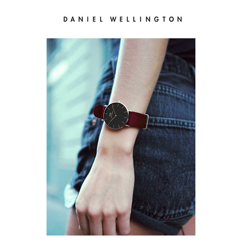 丹尼尔惠灵顿正品女石英dw石英表 DanielWellington海外欧美腕表