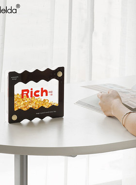 满得达有钱花寓意摆件办公桌面客厅玄关鞋柜电视柜创意装饰品