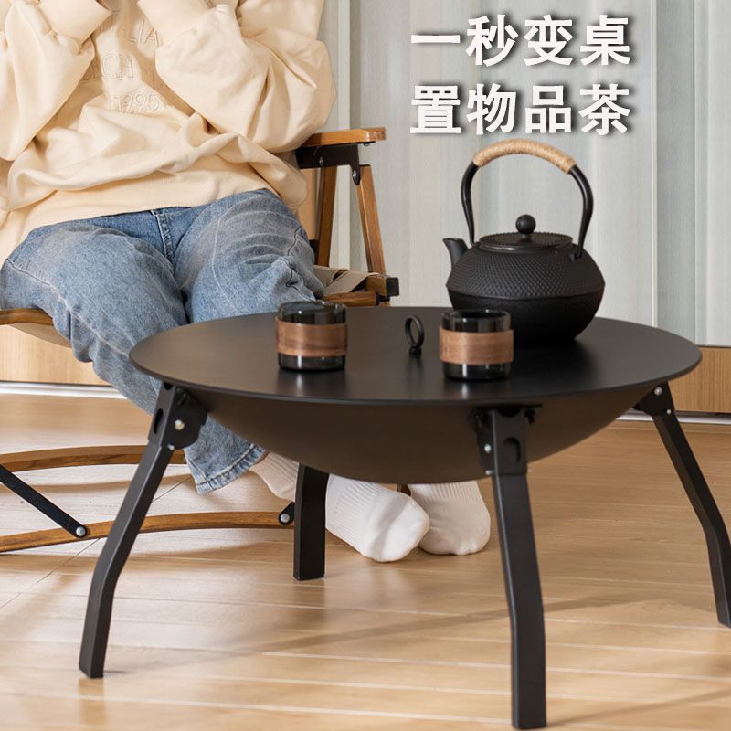 烤火炉家用烤火盆烧烤炉烧烤桌室内外取暖炉家用碳围炉煮茶烧烤架