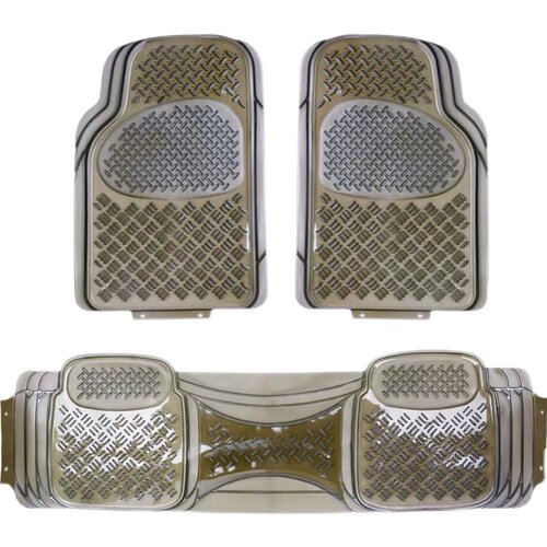 车垫脚垫易清洗透明乳胶汽车脚踏垫防水防滑塑料橡胶硅胶通用地垫 - 图3