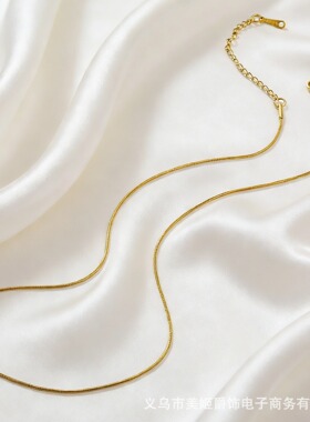 多色细款简约百搭锁骨链