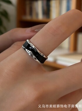 美姬小众潮酷开口戒指