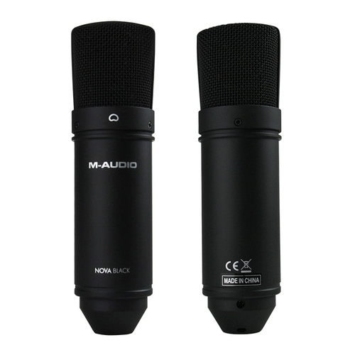 M-AUDIO Nova Black Microphone большой вибрационный фильм профессиональный конденсатор микрофон вокальная запись k песня в форме сердца Назначение