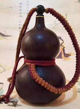 酒葫芦塞子配件传统胡芦嘴大号铜镶口天然酒壶装酒文玩酒具密封塞