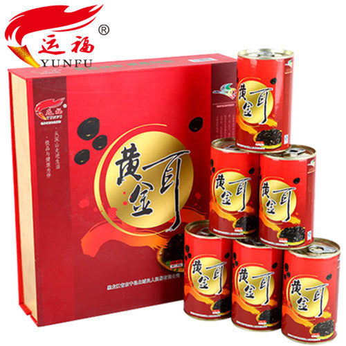 黑龙江运福黄金耳黑木耳端午节礼盒东北特产秋木耳干货小碗耳山货 - 图0