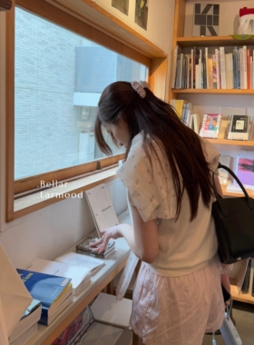 Bellar/larmood 灰粉色 精致重工仙女系蝴蝶花瓣镶钻小众盘发抓夹