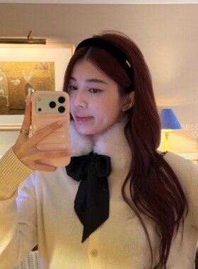 Bellar丝绒经典少女天菜高级发箍
